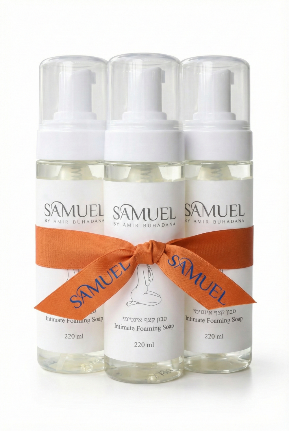 INTIMATE FOAMING SOAP מארז שלושה סבונים אינטימיים