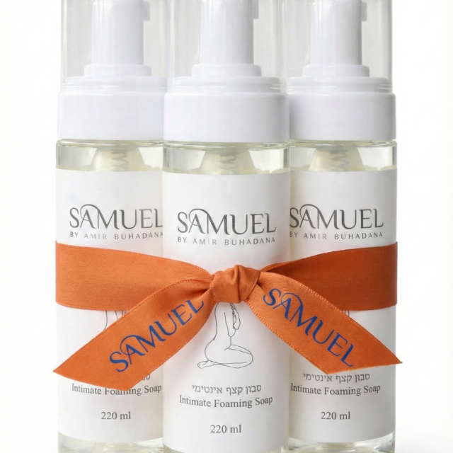 INTIMATE FOAMING SOAP מארז שלושה סבונים אינטימיים