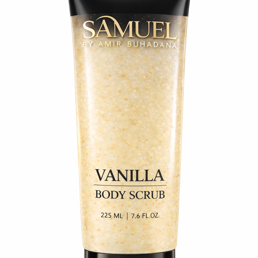 פילינג סקראב לגוף ניחוח ונילה בלאק